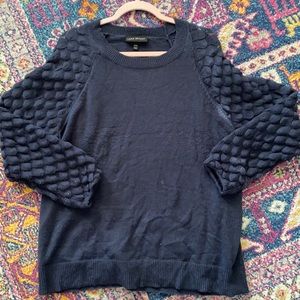 Lane Bryant navy sweater